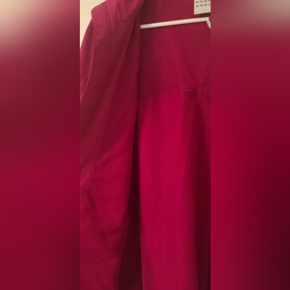 Adidas Women's XL Windbreaker Running Jacket | Pink and white/XLARGE - Picture 7 of 7